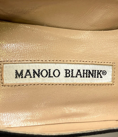 MANOLO BLAHNIK パンプス ハイヒール スエード レディース SIZE 36 マノロブラニク