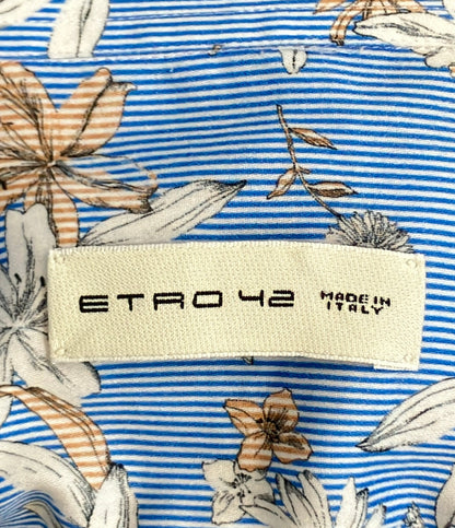 ETRO 長袖 フラワー総柄 ブラウス 172-11451-5786 メンズ エトロ