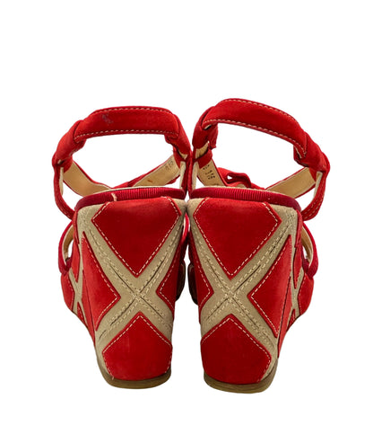 Salvatore Ferragamo ウェッジソールサンダル PG 316 レディース SIZE 6 サルヴァトーレフェラガモ