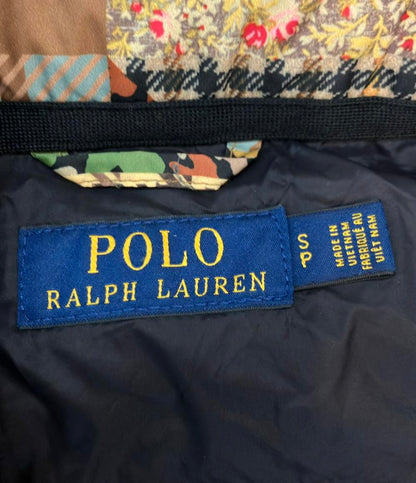 POLO RALPH LAUREN ダウンジャケット パッチワーク 総柄 211812530001 レディース SIZE SP (S) ポロ・ラルフローレン