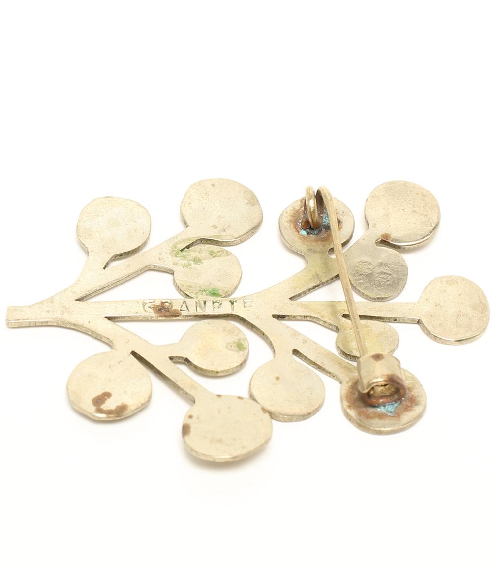 グランピエ ブローチ ツリーモチーフ 木モチーフ レディース GRANPIE