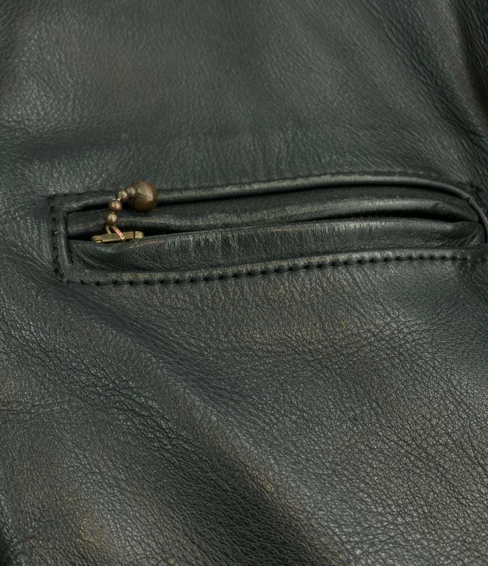 AERO LEATHER ライダースジャケット メンズ SIZE 34 (S) エアロレザー