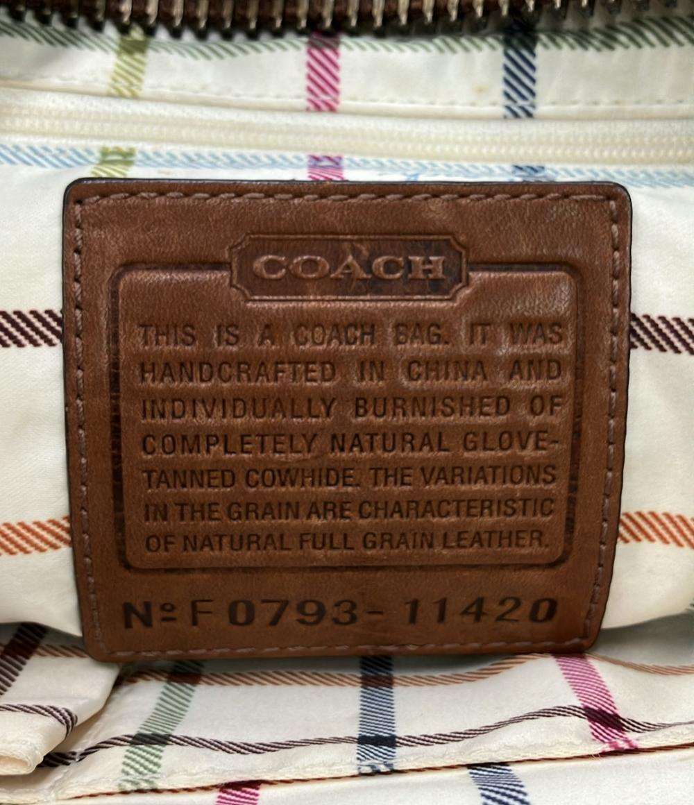 COACH トートバッグ オールドコーチ レザー 本革 11420 レディース コーチ