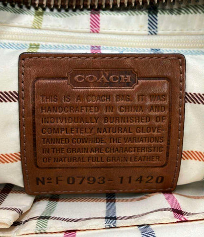 COACH トートバッグ オールドコーチ レザー 本革 11420 レディース コーチ