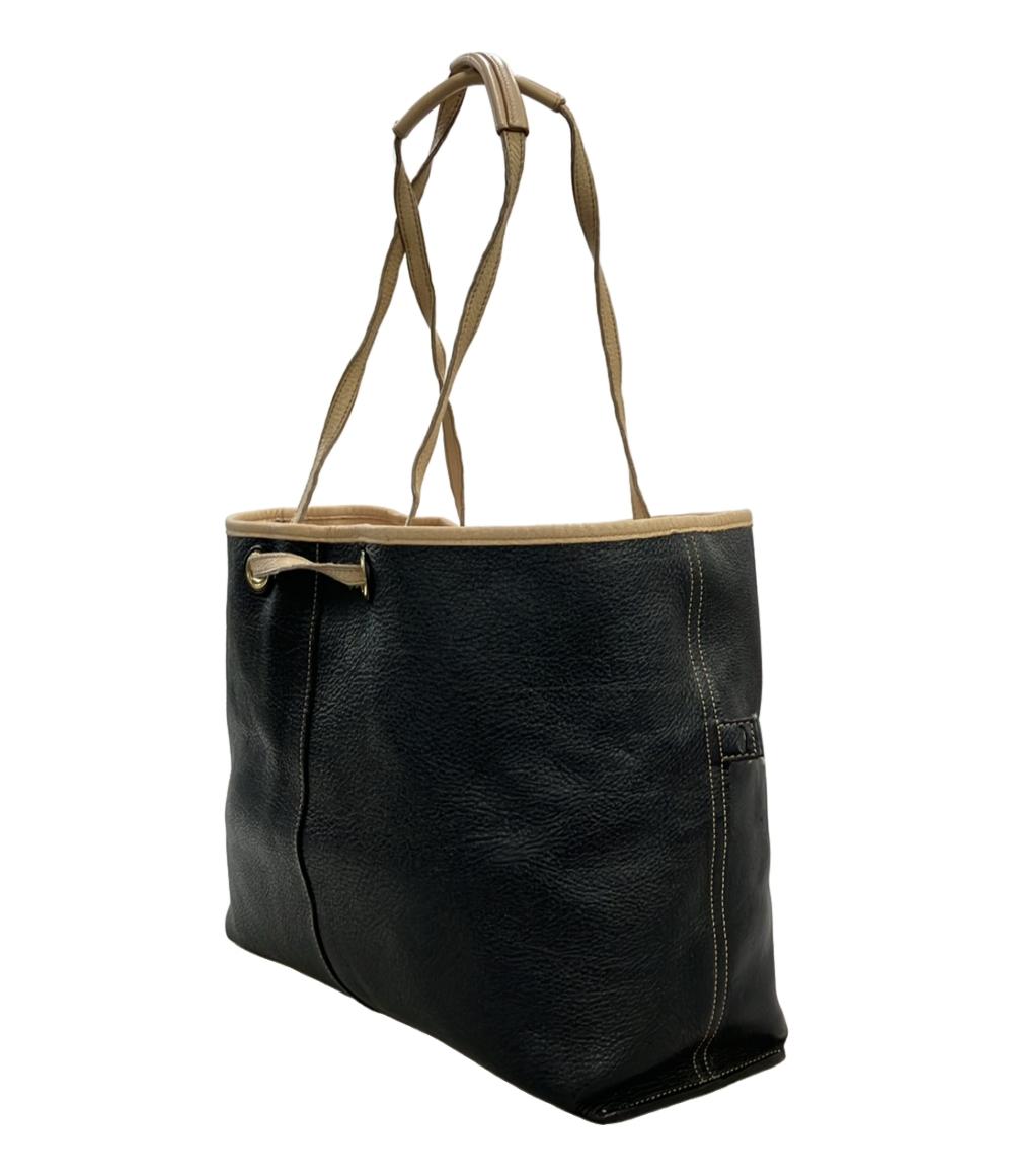 Yves Saint Lauren レザーバッグ ショッピングバッグ サンローラン（レザー） ブラウン | Saint