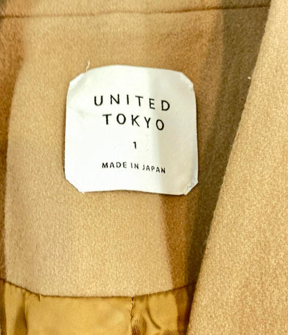 ユナイテッドトウキョウ Vネックノーカラーコート レディース SIZE 1 (S) UNITED TOKYO