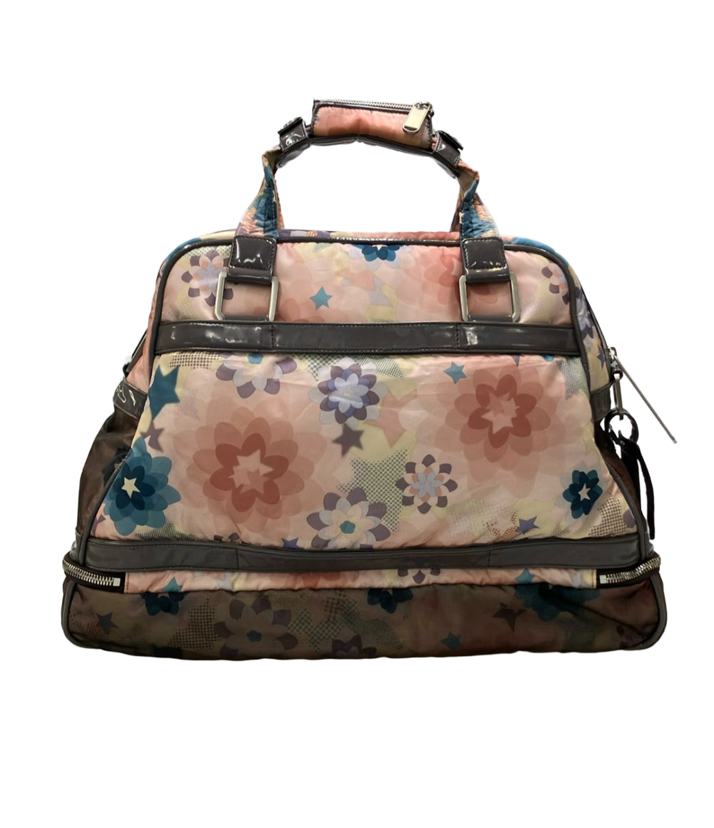 美品 LeSportsac Stella McCartney 2way ボストンバッグ ショルダーバッグ 斜め掛け 花柄 レディース レスポートサック ステラマッカートニー