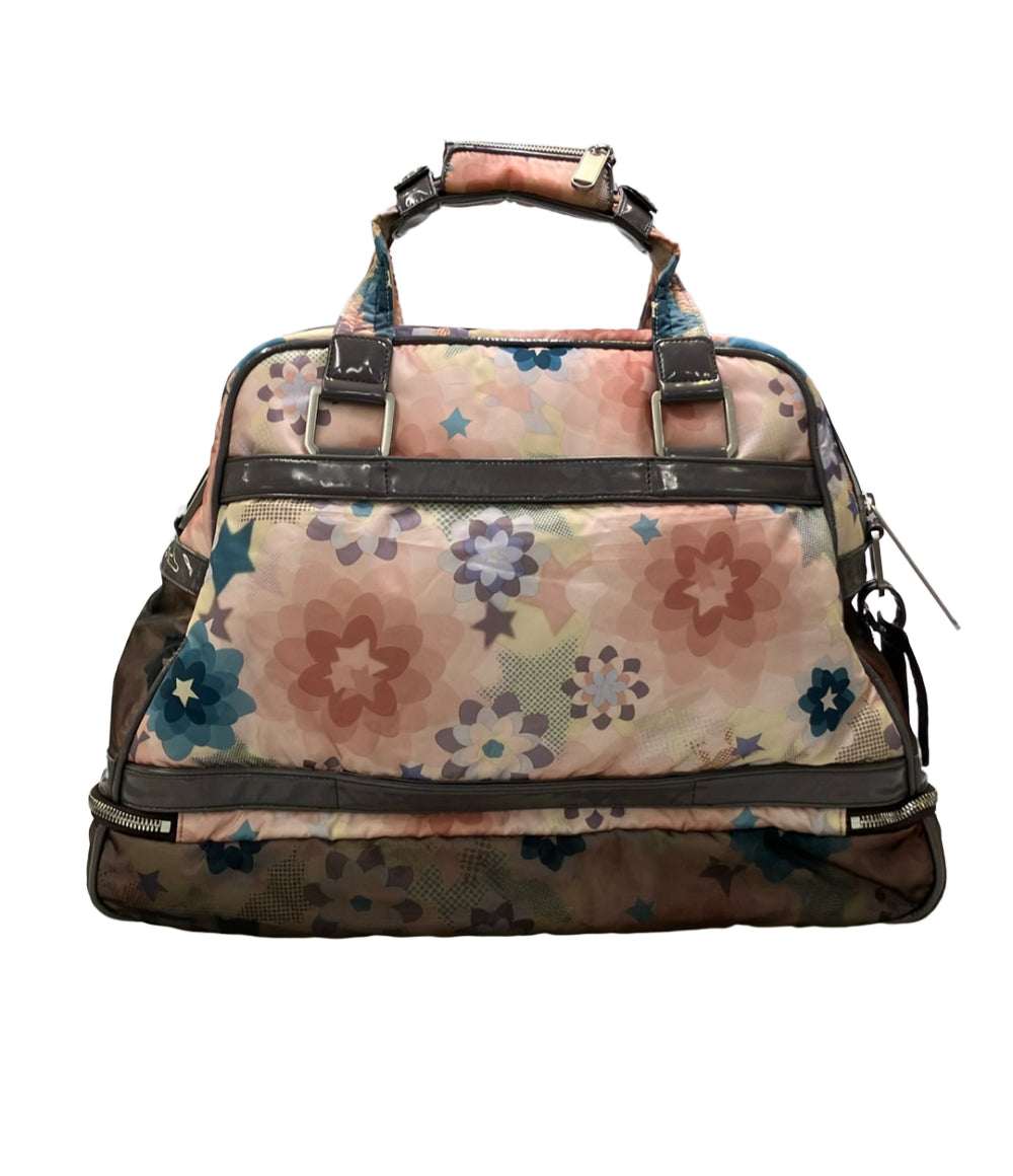 美品 LeSportsac Stella McCartney 2way ボストンバッグ ショルダーバッグ 斜め掛け 花柄 レディース レスポートサック ステラマッカートニー