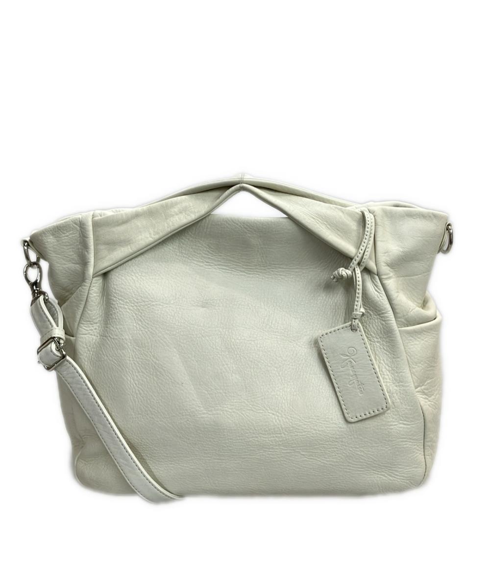 美品 カネマツ 2wayハンドバッグ ショルダーバッグ 斜め掛け レディース KANEMATSU