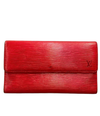 LOUIS VUITTON 長財布 ポルトトレゾール インターナショナル エピ M63387 レディース メンズ ルイ・ヴィトン