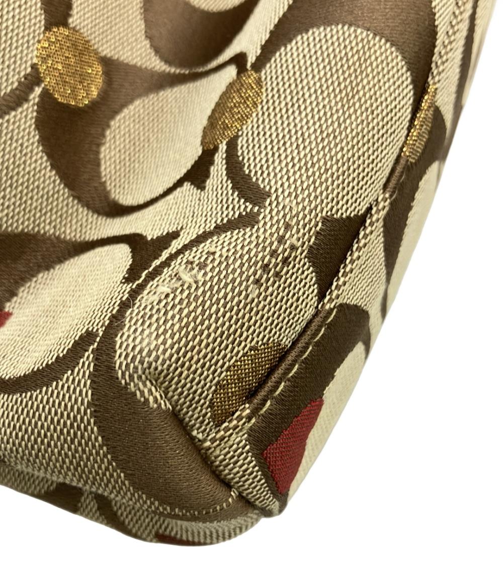 COACH ハンドバッグ ショルダーバッグ 2WAY 斜め掛け キャンバス 総柄 シグネチャー F19125 レディース コーチ