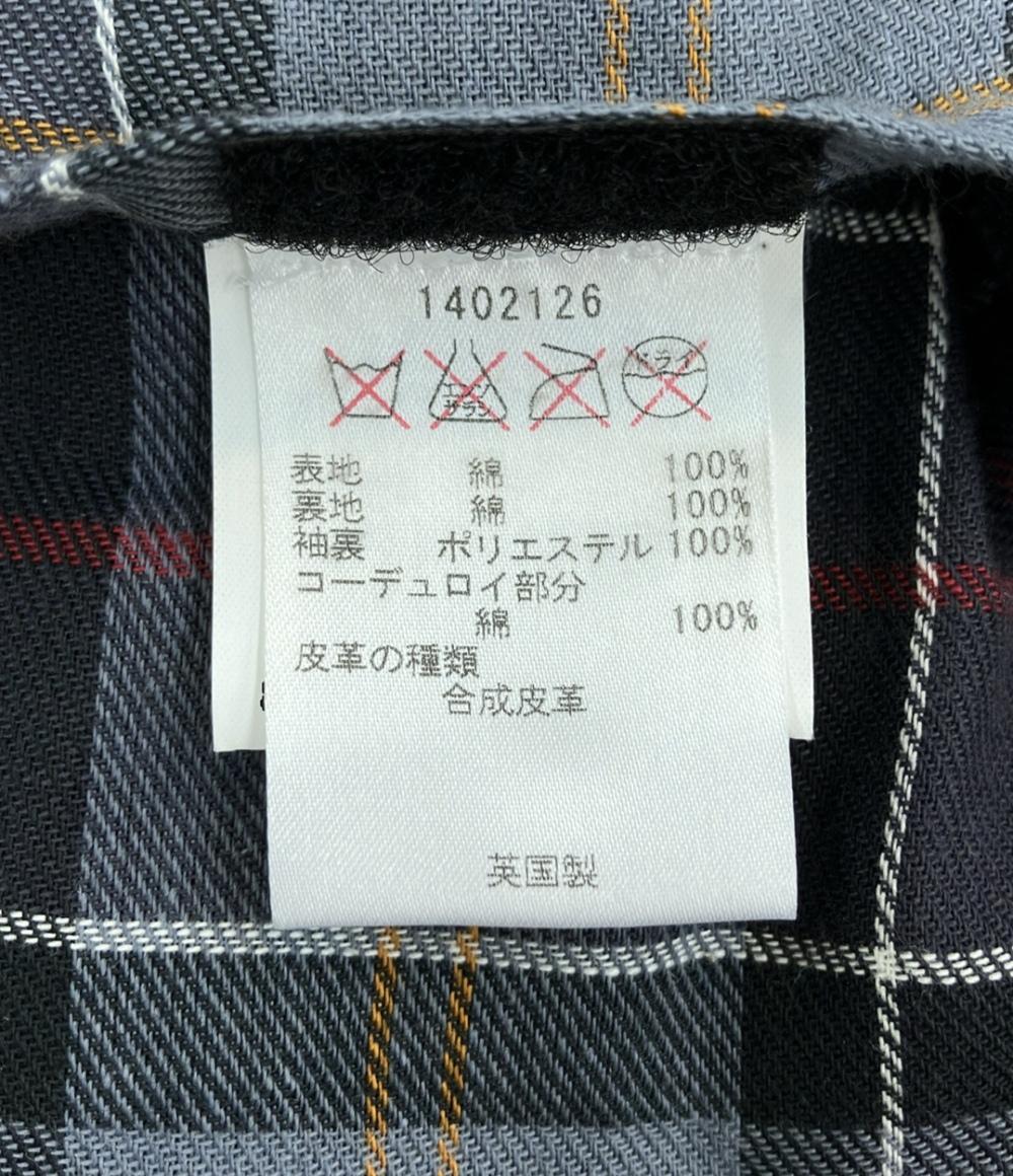 Barbour オイルドジャケット チェック 1402126 メンズ SIZE 38 (M) バブアー