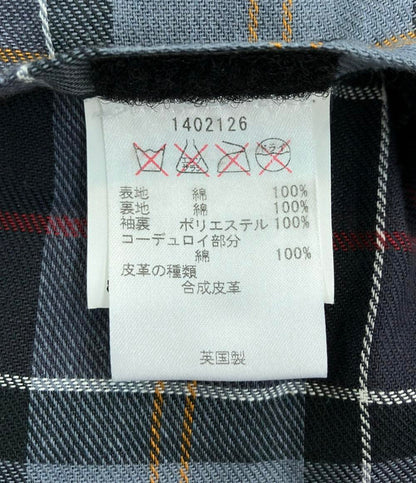 Barbour オイルドジャケット チェック 1402126 メンズ SIZE 38 (M) バブアー