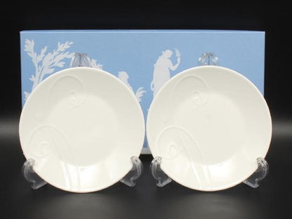 美品 WEDGWOOD プレート 皿 2点セット 15cm ネイチャー ウエッジウッド