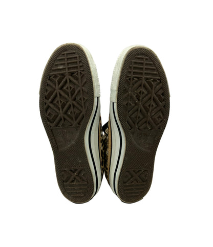 CONVERSE ハイカットスニーカー ヒョウ柄 レディース SIZE 23.5 コンバース