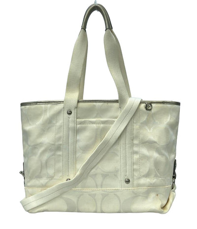 コーチ 2WAYハンドバッグ ショルダーバッグ シグネチャー F19712 レディース COACH