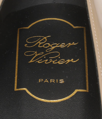 美品 Roger Vivier パンプス トランペット パテントレザー レディース SIZE 38 1/2 ロジェヴィヴィエ