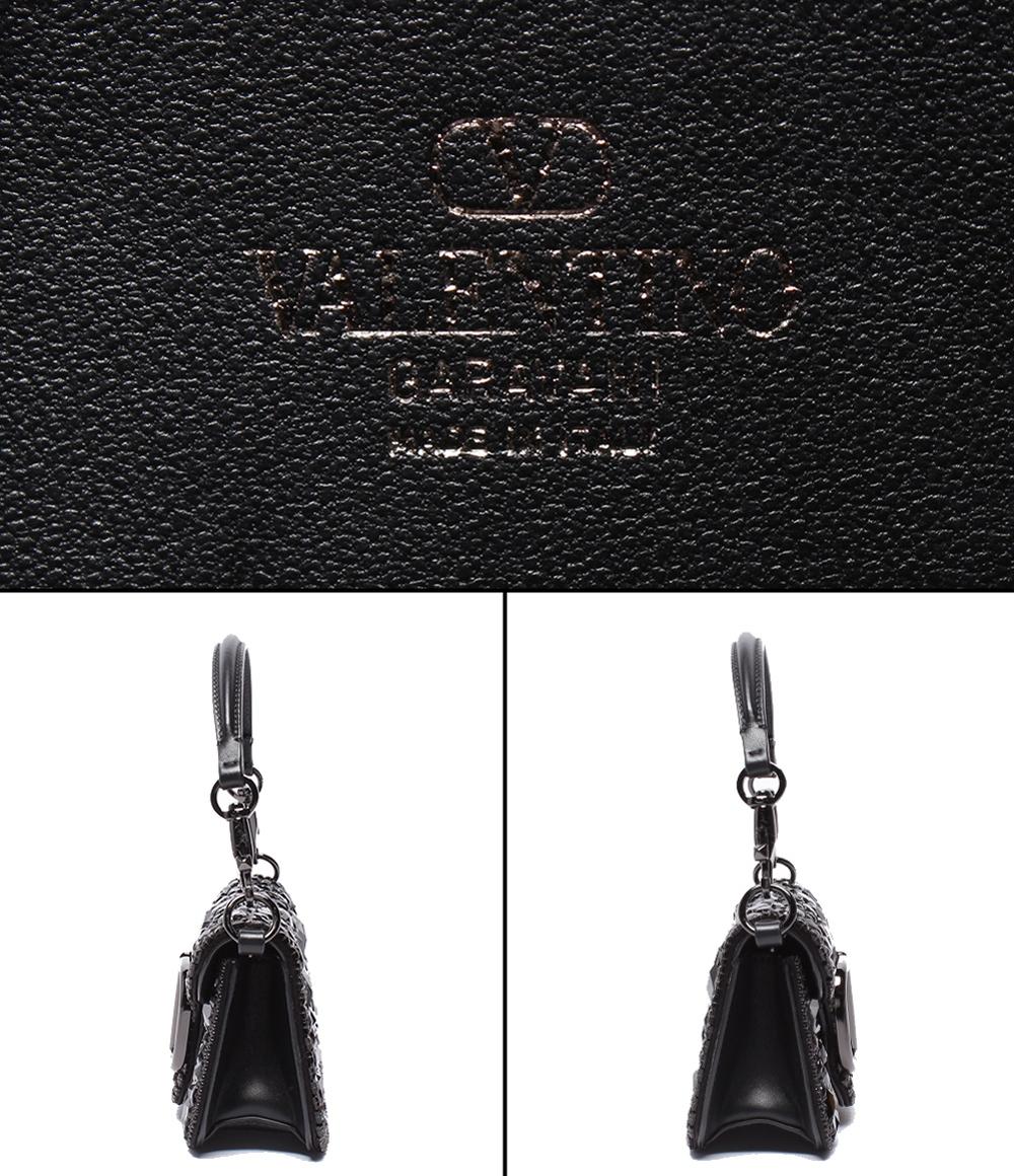 Valentino Garavani 3way ハンドバッグ クラッチバッグ ショルダーバッグ ビジュー レディース ヴァレンティノ・ガラヴァーニ