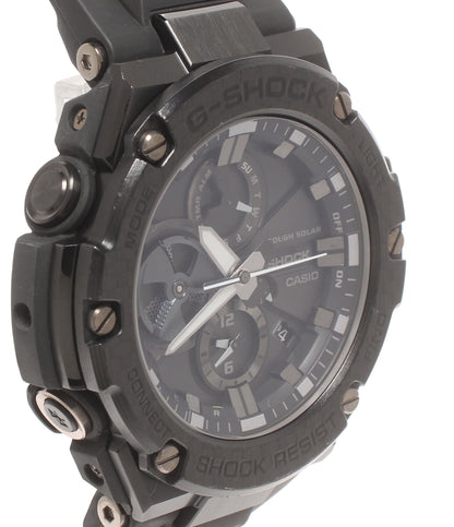 CASIO 腕時計 Bluetooth Gスチール G-STEEL 電波ソーラー G-SHOCK ソーラー ブラック GST-B100 メンズ カシオ