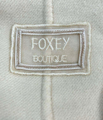 美品 FOXEY カシミアコート フォックスファー付き タグ付き 34707-ACFY10PN レディース フォクシー