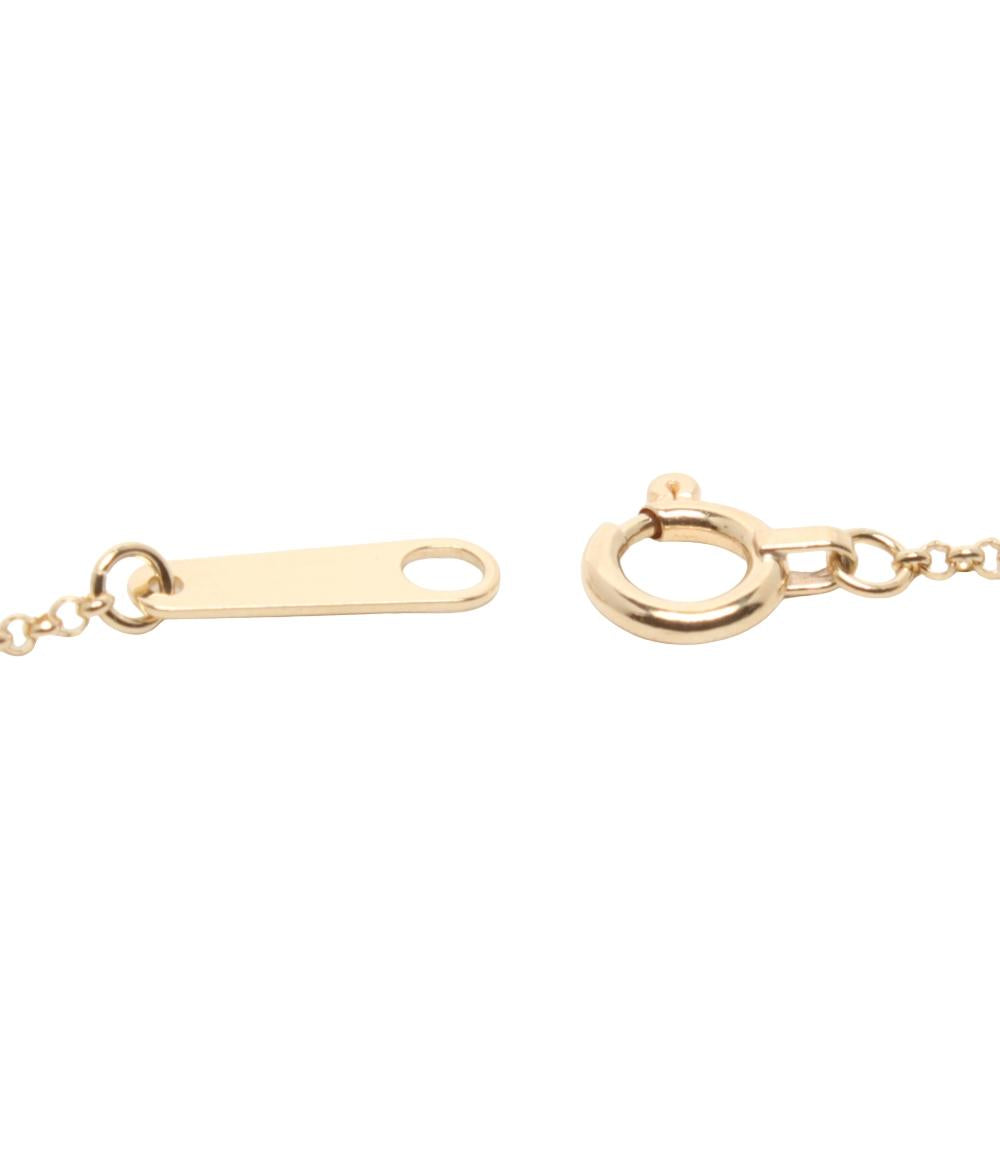 美品 4℃ ネックレス K10 ハートモチーフ レディース ヨンドシー