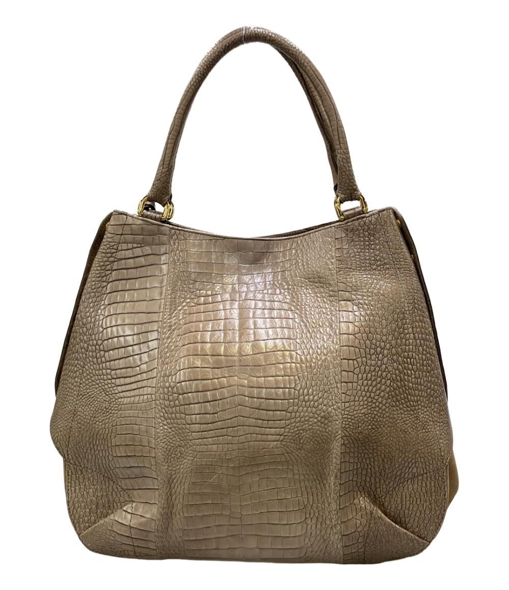 フルラ トートバッグ ショルダーバッグ 肩掛け クロコ型押し レディース Furla