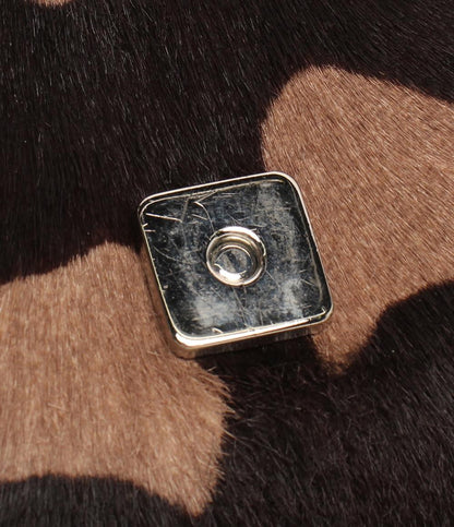 美品 TOD’S 2way ハンドバッグ ショルダーバッグ 肩掛け 斜め掛け ハラコ レディース トッズ