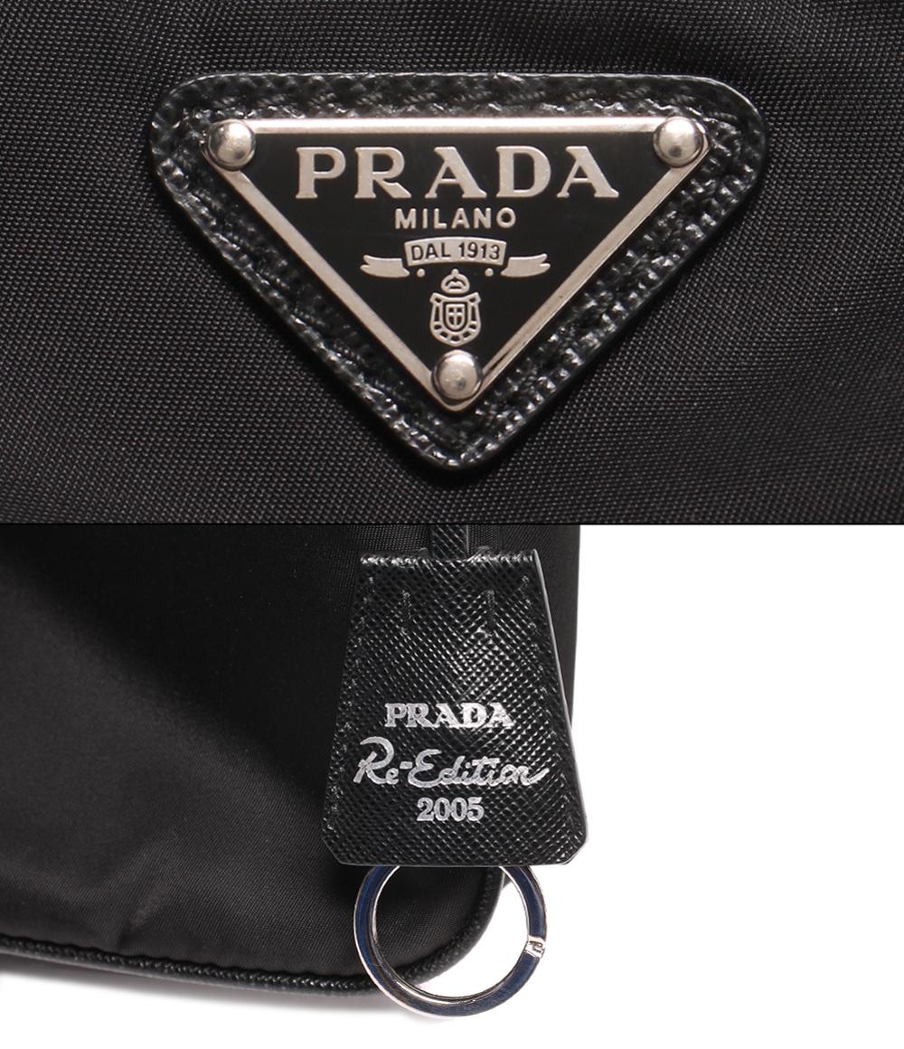 プラダ ショルダーバッグ シルバー金具 ナイロン 1BH204 レディース PRADA