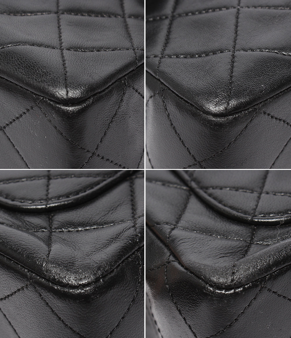 CHANEL チェーンショルダーバッグ ダブルチェーン ダブルフラップ