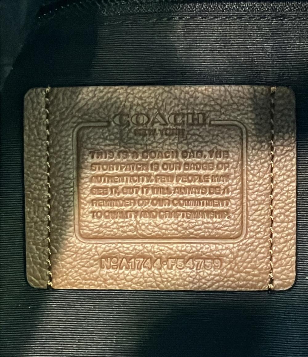 美品 コーチ 2WAYハンドバッグ ショルダーバッグ F54759 レディース COACH COACH（コーチ） COACH 2WAY トートバッグ ショルダーバッグ レザー 黒