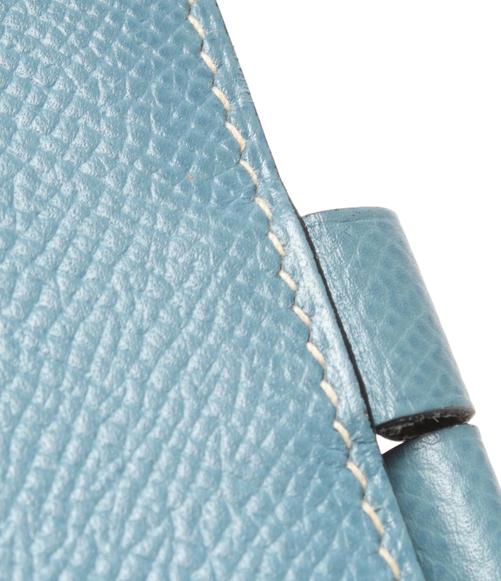 HERMES 手帳カバー □D刻印 シルバー金具 アジェンダミニ レディース メンズ エルメス