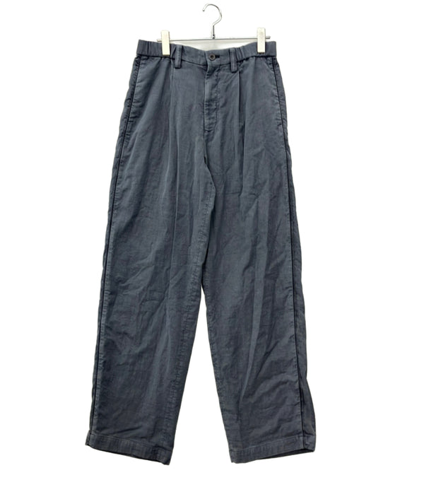美品 ISSEY MIYAKE MEN コットンパンツ 色落ち加工 PIGMENT DOUBLE