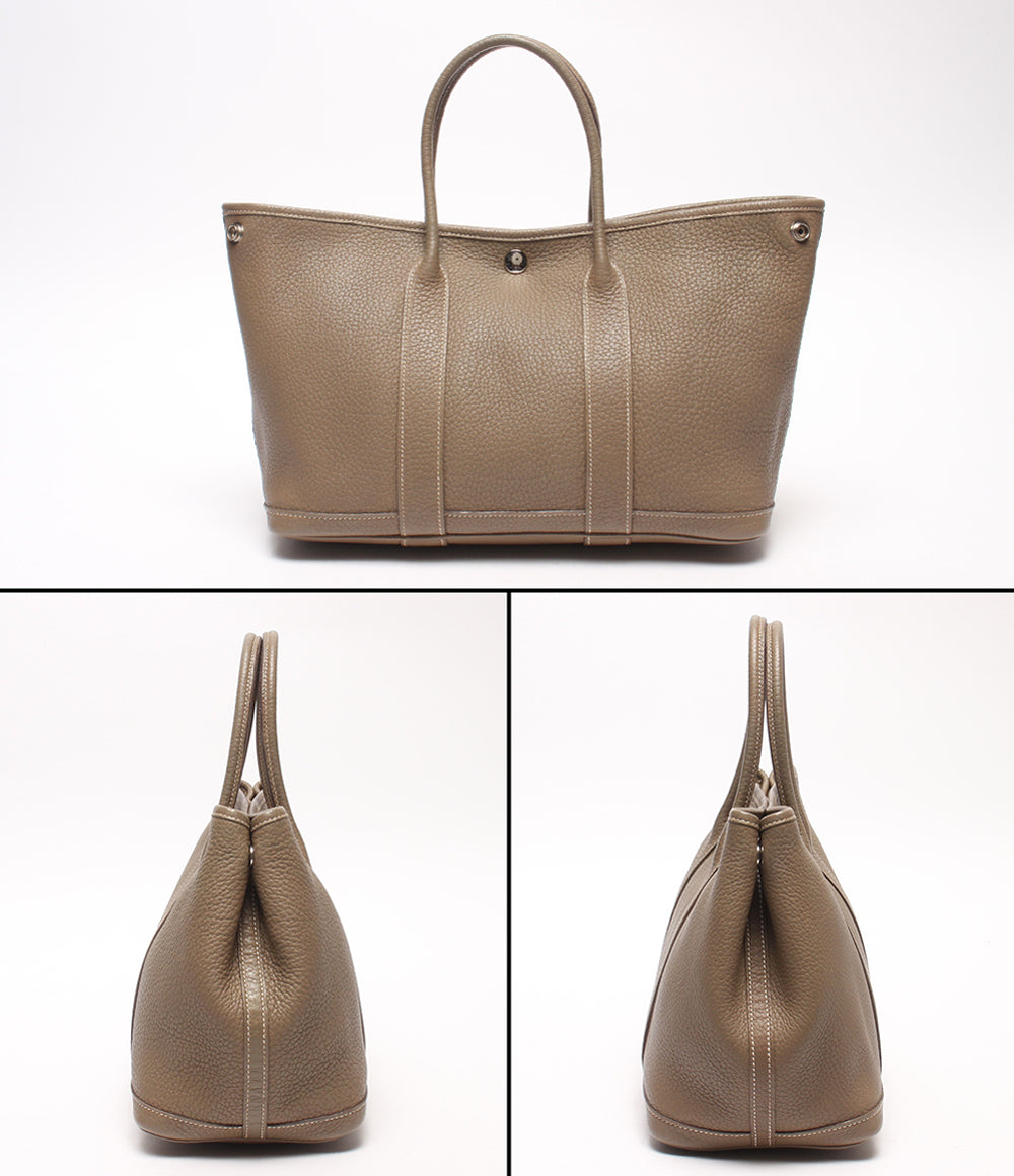 HERMES ハンドバッグ □O刻印 シルバー金具 ガーデンパーティTPM レディース エルメス