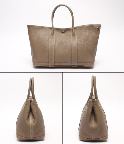 HERMES ハンドバッグ □O刻印 シルバー金具 ガーデンパーティTPM レディース エルメス