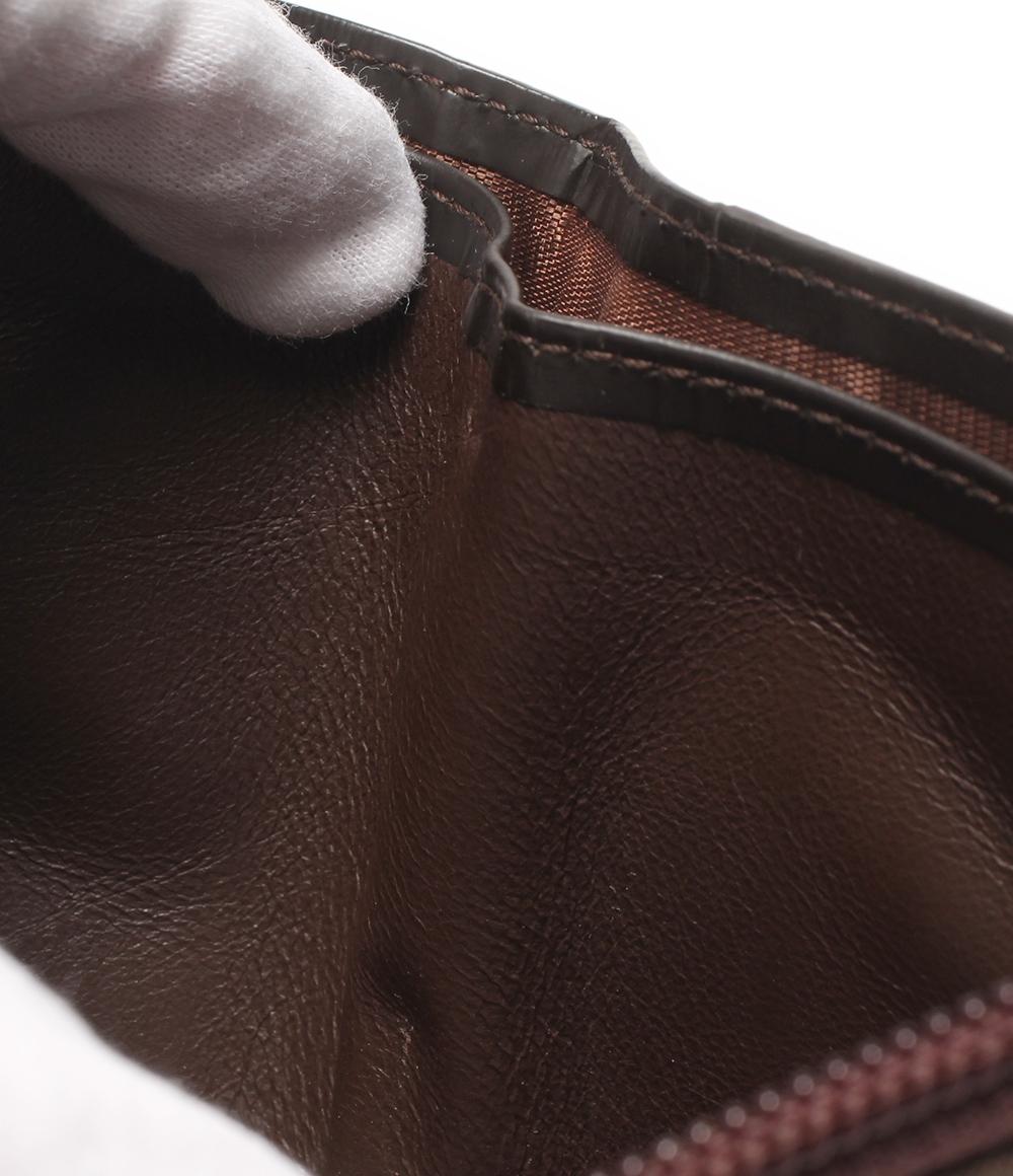 美品 GUCCI ラウンドファスナー二つ折り財布 034 1408 0801 メンズ グッチ