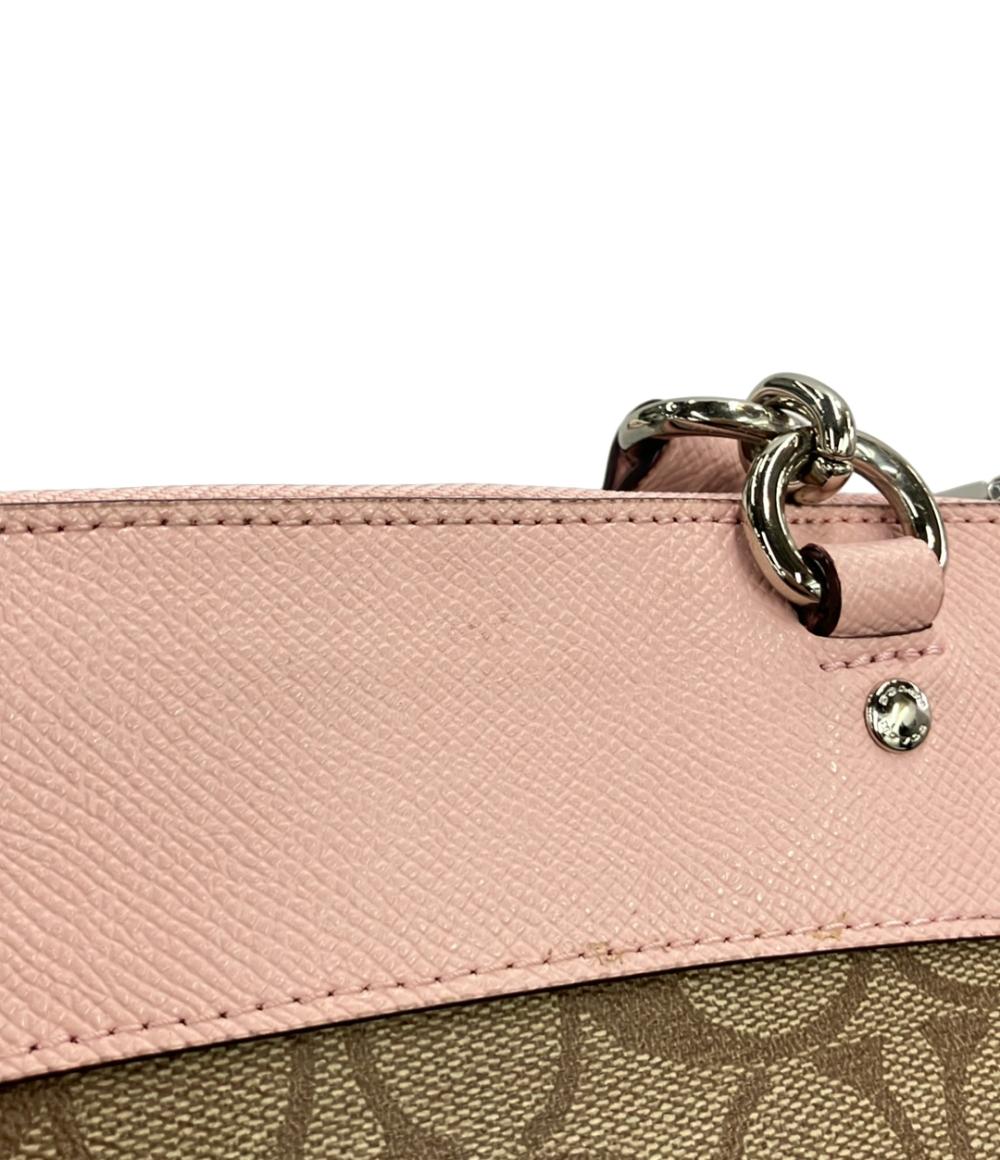 コーチ トートバッグ ショルダーバッグ 斜め掛け レザー シグネチャー F26139 レディース COACH