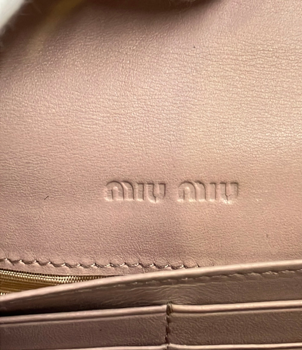 MIUMIU 長財布 レディース ミュウミュウ