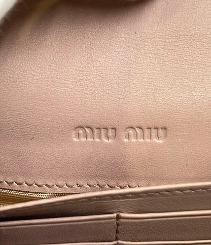 MIUMIU 長財布 レディース ミュウミュウ