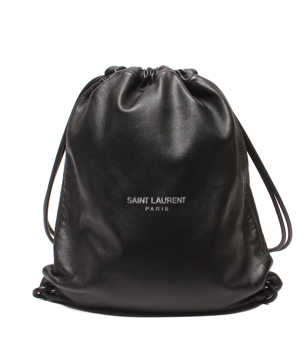 美品 SAINT LAURENT PARIS ナップサック バックパック テディ ナップサック レディース サンローランパリ