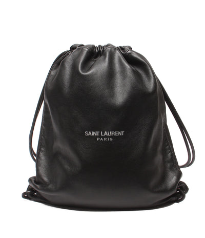 美品 SAINT LAURENT PARIS ナップサック バックパック テディ ナップサック レディース サンローランパリ