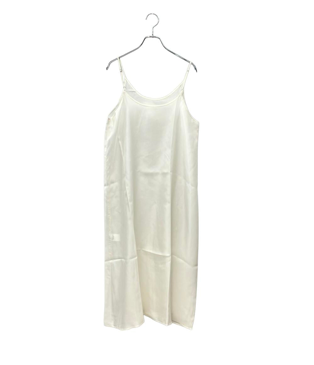 ebure ノースリーブワンピース インナー付き コットンリネンストライプノースリーブオーバーシャツワンピース 3310300377 レディース SIZE 36 (S)