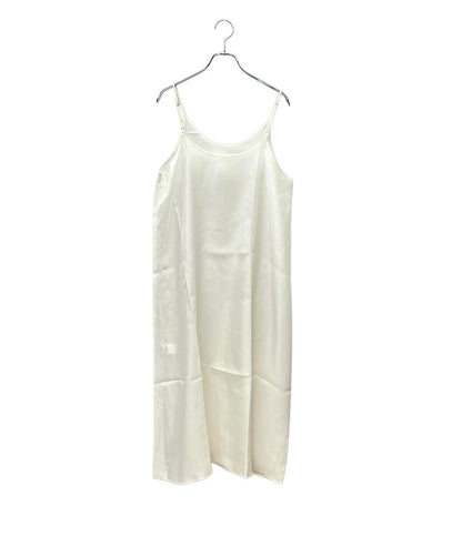 ebure ノースリーブワンピース インナー付き コットンリネンストライプノースリーブオーバーシャツワンピース 3310300377 レディース SIZE 36 (S)