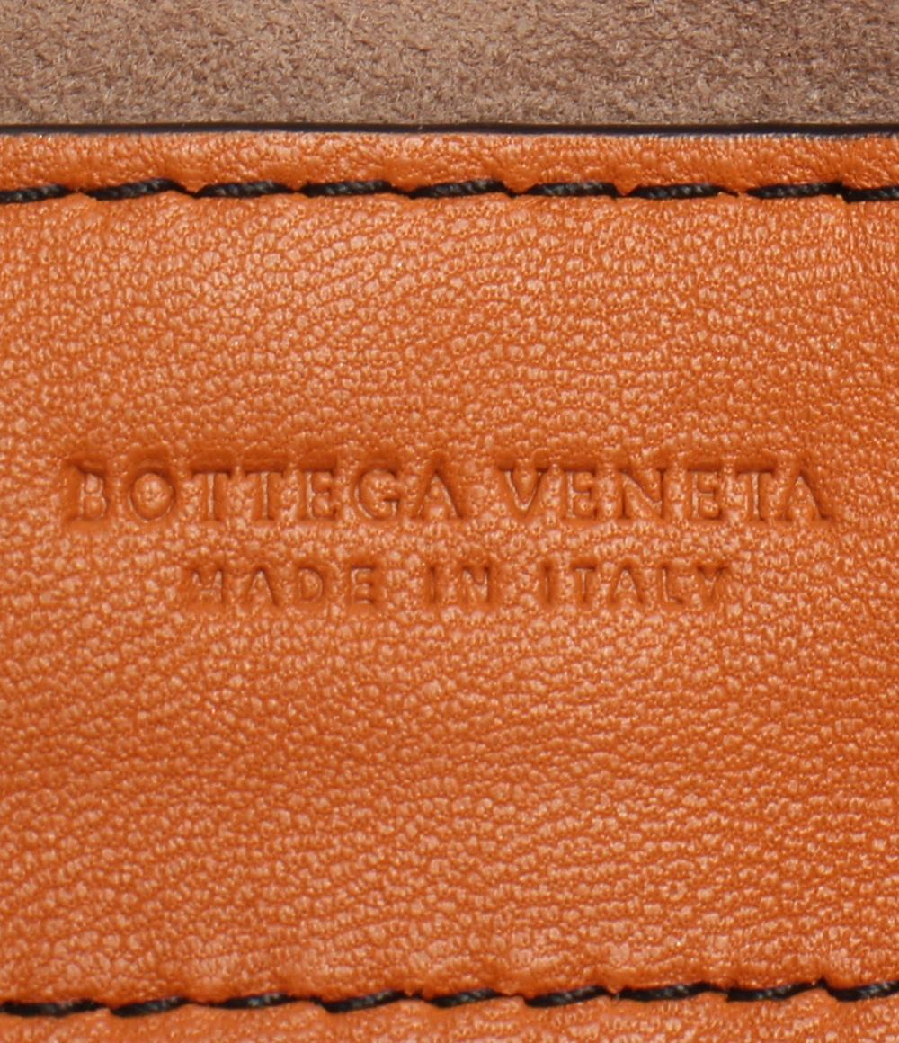 美品 BOTTEGA VENETA チェーンショルダーバッグ 斜め掛け フリンジ イントレチャート レディース ボッテガ・ヴェネタ