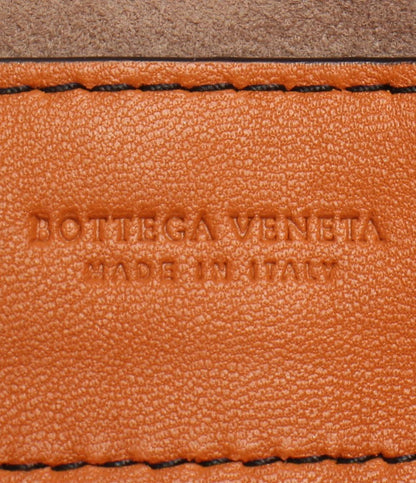 美品 BOTTEGA VENETA チェーンショルダーバッグ 斜め掛け フリンジ イントレチャート レディース ボッテガ・ヴェネタ