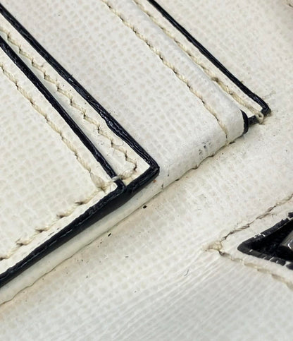 ヴァレクストラ ラウンドファスナー長財布 ハンドル付き メンズ Valextra