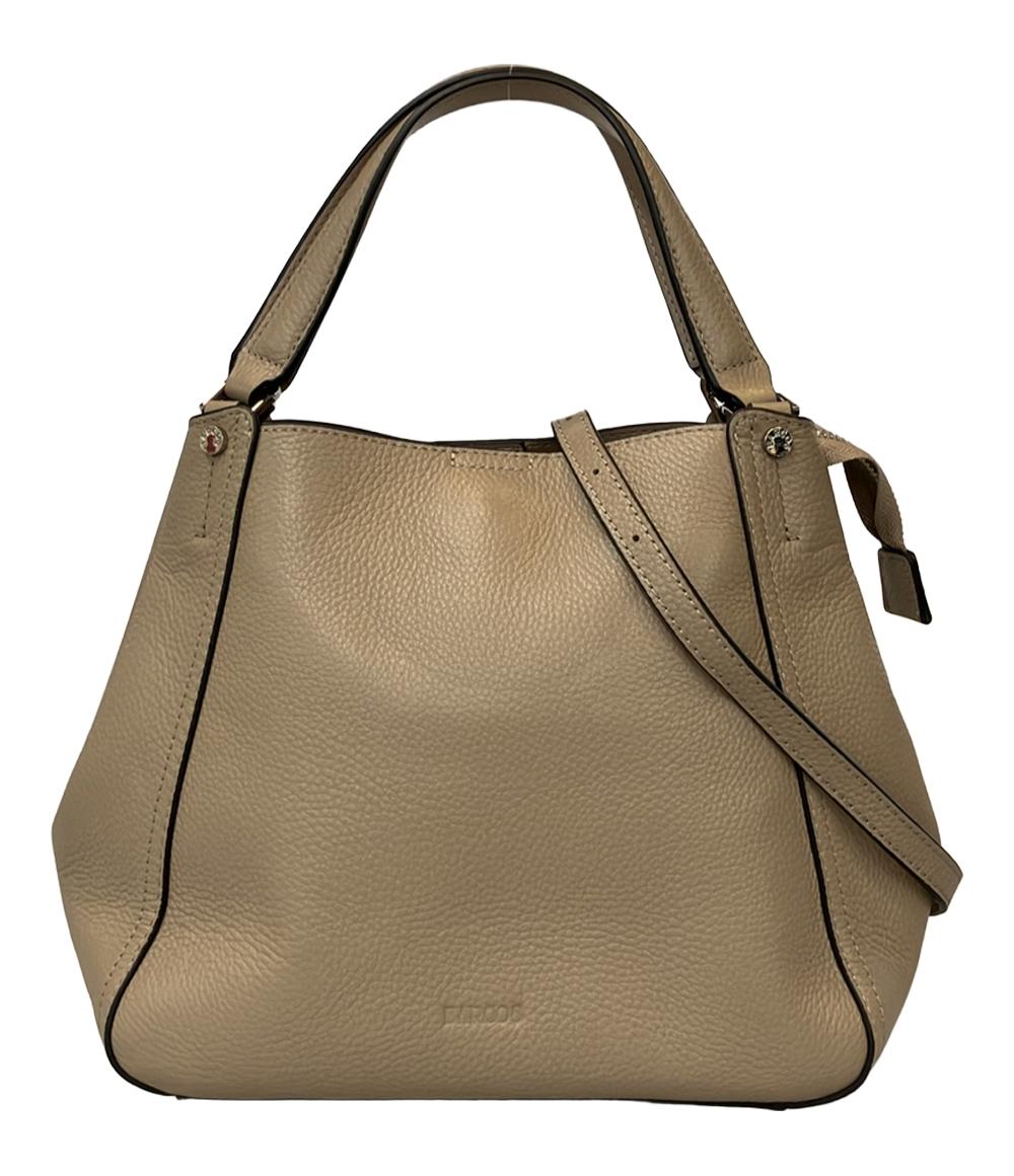 BARCOS 2way ハンドバッグ ショルダーバッグ 斜め掛け シュリンクレザー レディース バルコス