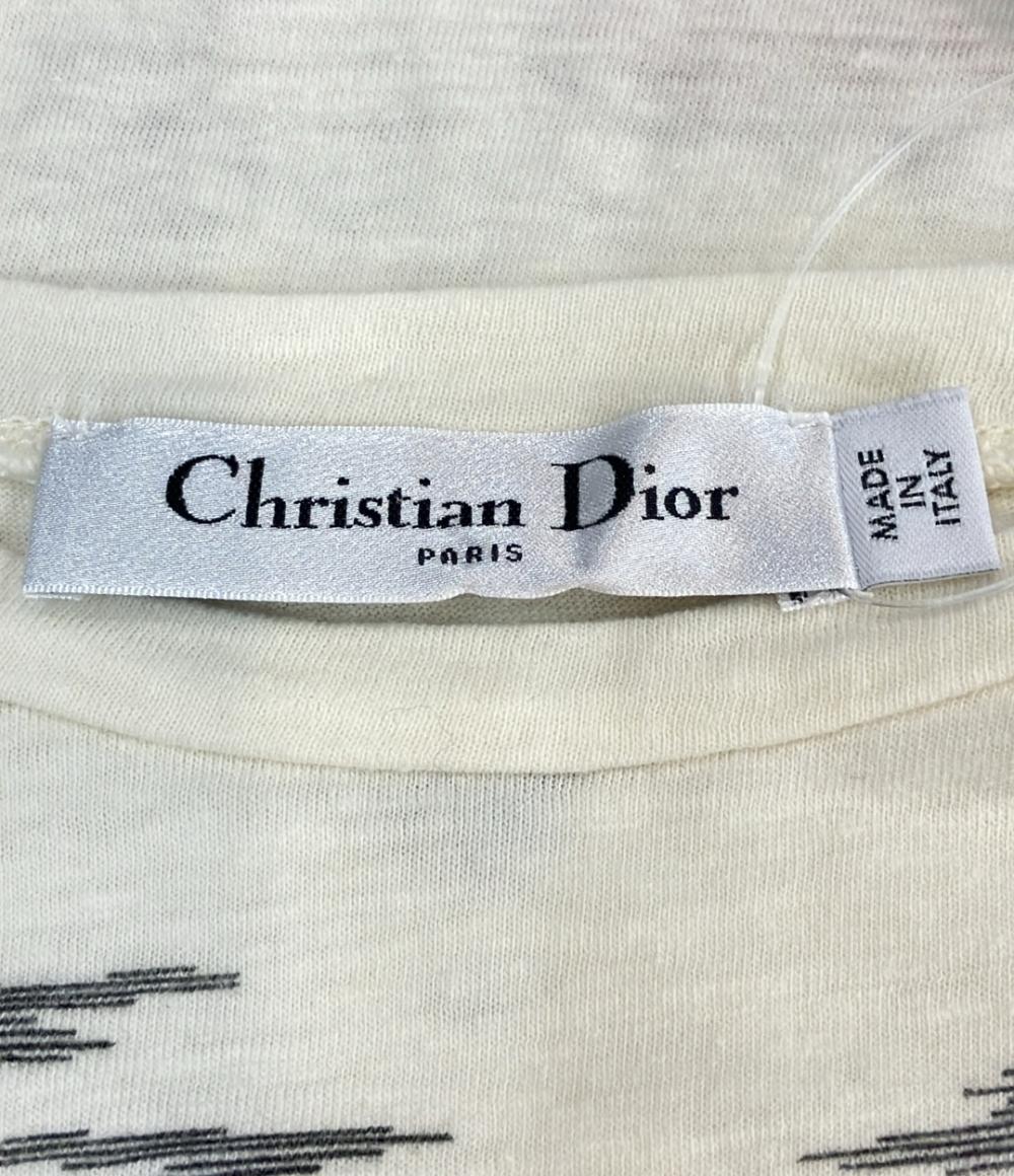美品 クリスチャンディオール 半袖Tシャツ ハート レディース SIZE XS Christian Dior