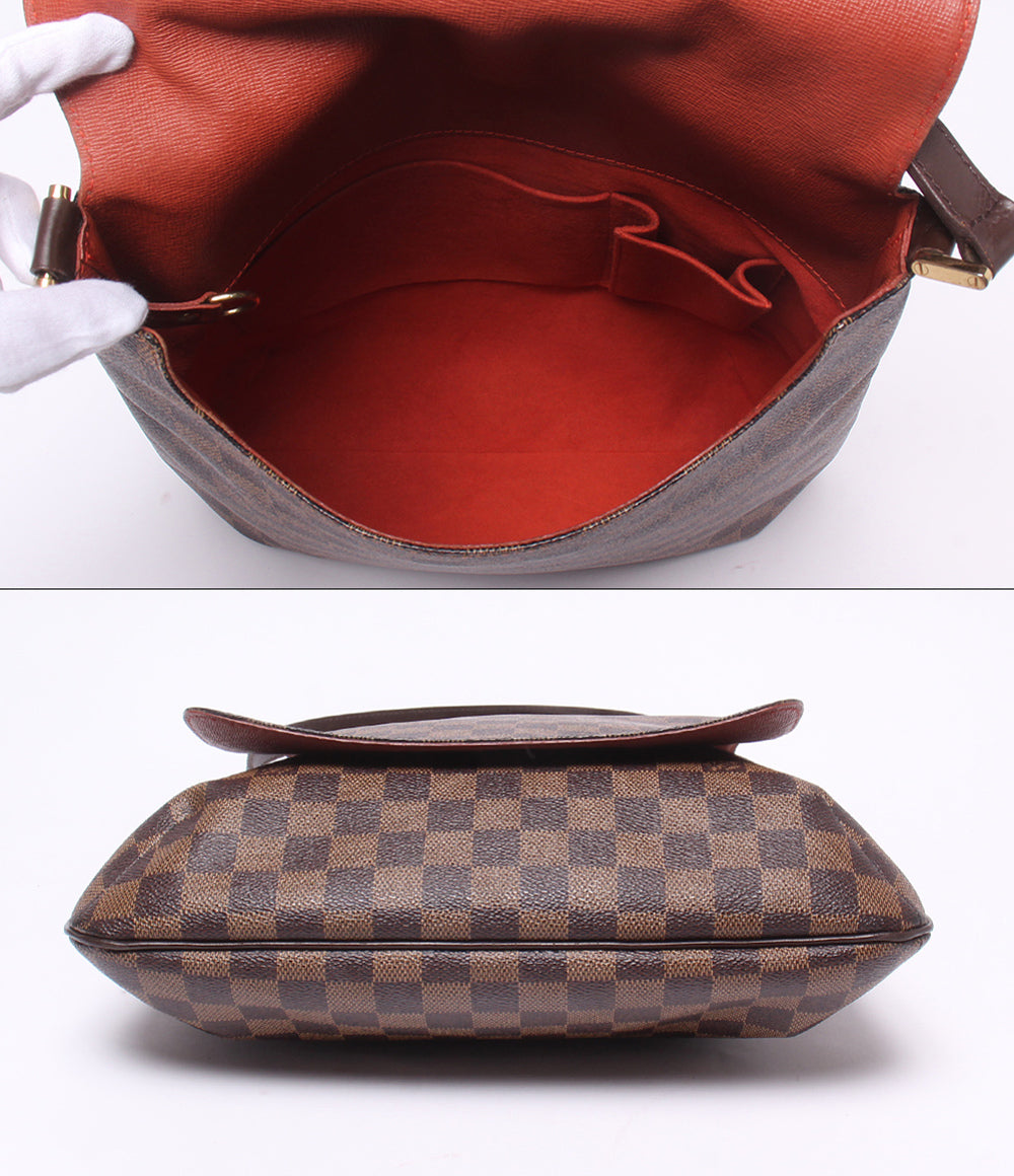 LOUIS VUITTON ショルダーバッグ 斜め掛け ミュゼット ダミエ エベヌ N51302 レディース ルイ・ヴィトン