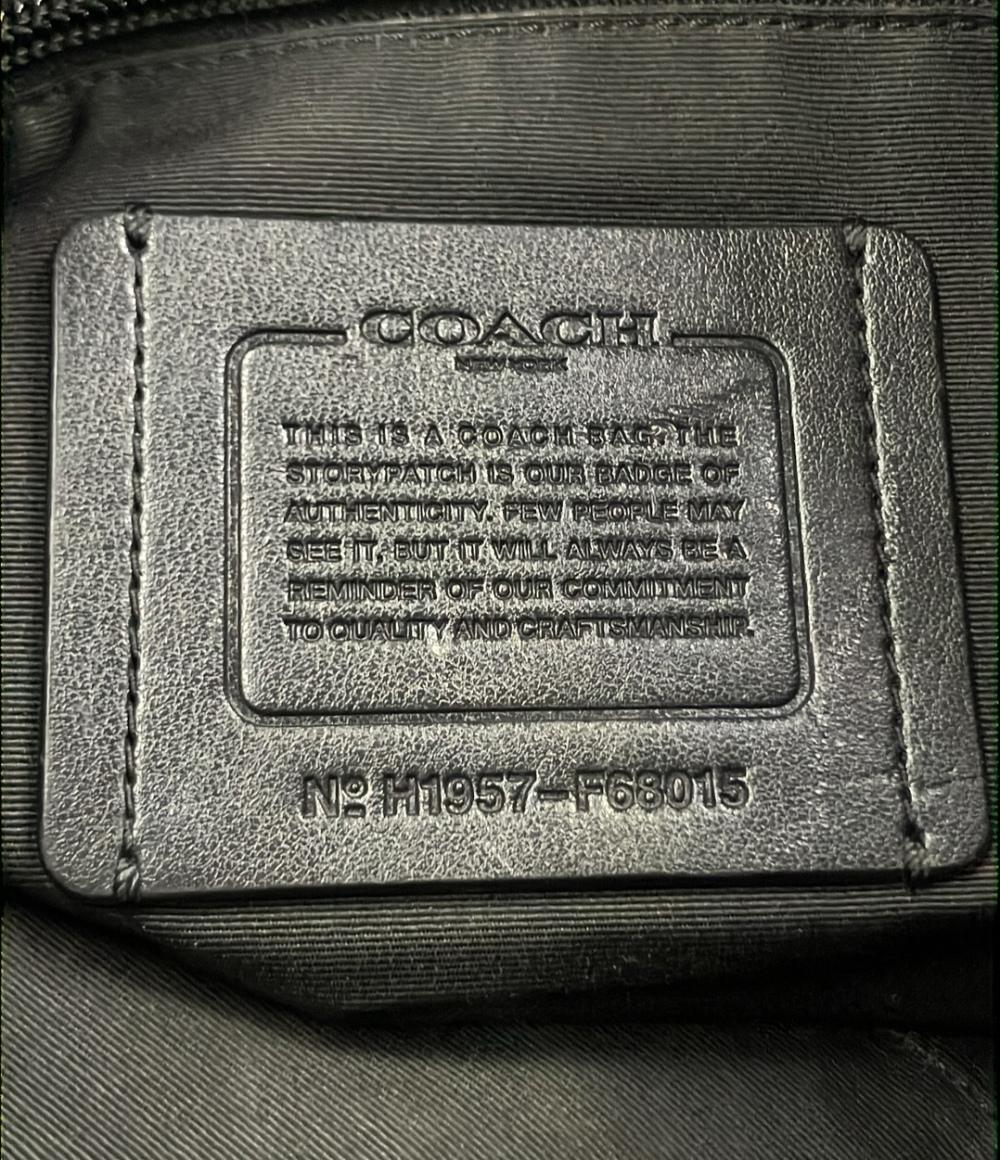 COACH レザー ショルダーバッグ 斜め掛け F68015 メンズ コーチ