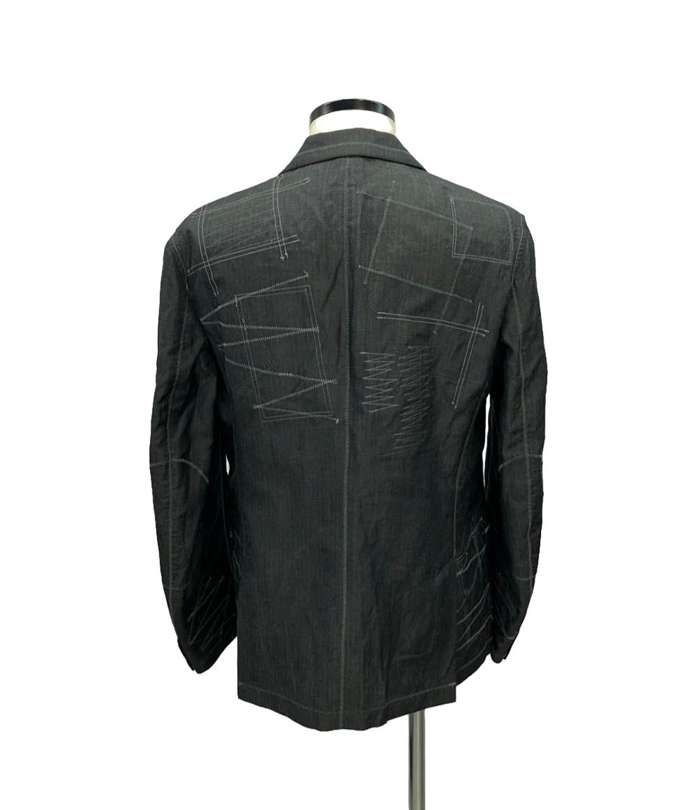 美品 JUNYA WATANABE ステッチ テーラードジャケット メンズ SIZE S ジュンヤワタナベ